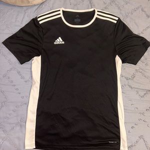 Adidas ClimaLite Jersey- Black M